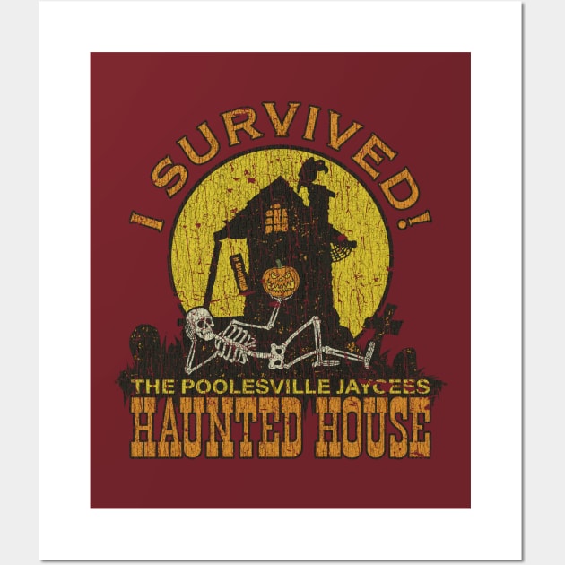 Poolesville Haunted House Survivor 1980 Wall Art by JCD666